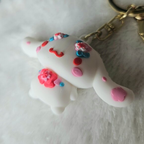 New Cinnamoroll Cherry Blossom Keychain/Bag Charm - Picture 4 of 5